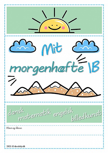 Mit morgenhæfte 1B