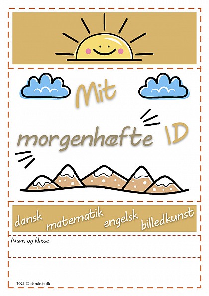 Mit morgenhæfte 1D