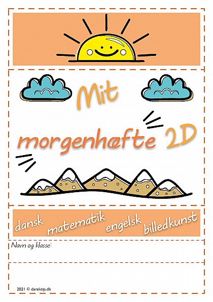 Mit morgenhæfte 2D