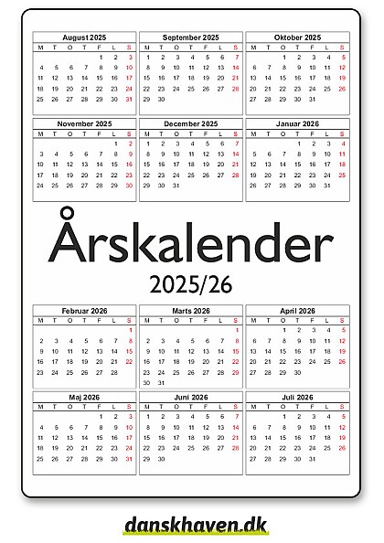 lærerkalender