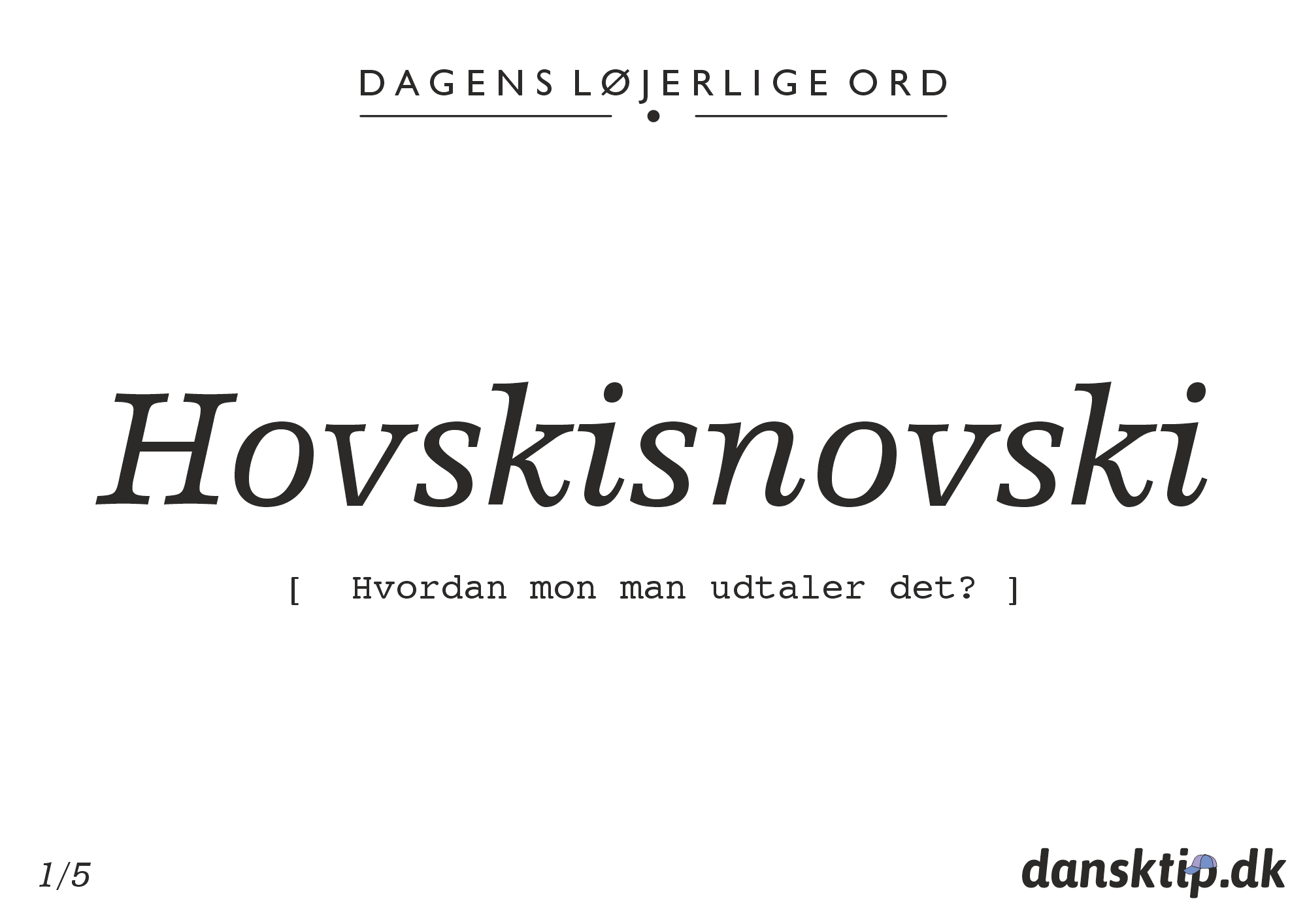 Hovskisnovski